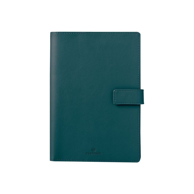 3664447162829-Agenda Milano - 1 semaine sur 2 pages - 22 x 30 cm - vert canard - Oberthur-P_405149108_2-1