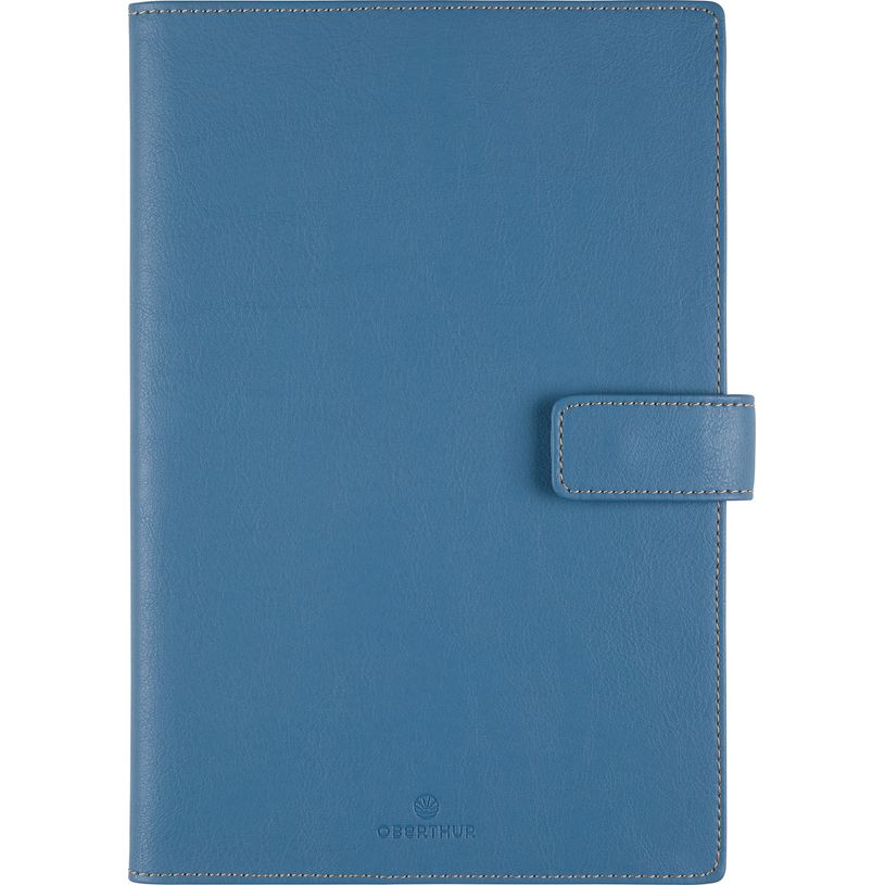 3664447163192-Agenda Milano - 1 semaine sur 2 pages - 17 x 24,5 cm - bleu denim - Oberthur-P_405149128_1-0