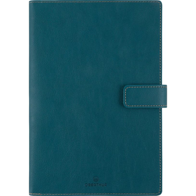3664447163147-Agenda Milano - 1 semaine sur 2 pages - 17 x 24,5 cm - vert canard - Oberthur-P_405149130_1-0