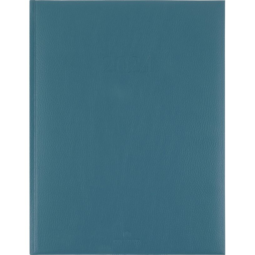 3664447162331-Agenda London - 1 semaine sur 2 pages - 22 x 28 cm - gris - Oberthur-P_405149166_1-0