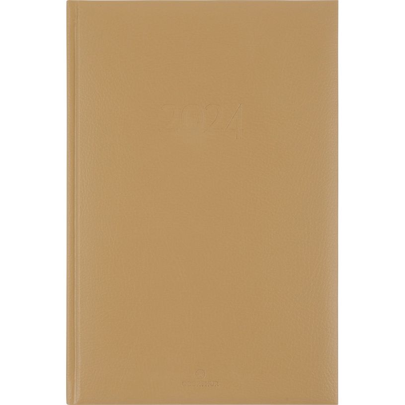 3664447162386-Agenda London - 1 semaine sur 2 pages - 17 x 24,5 cm - beige - Oberthur-P_405149171_1-0