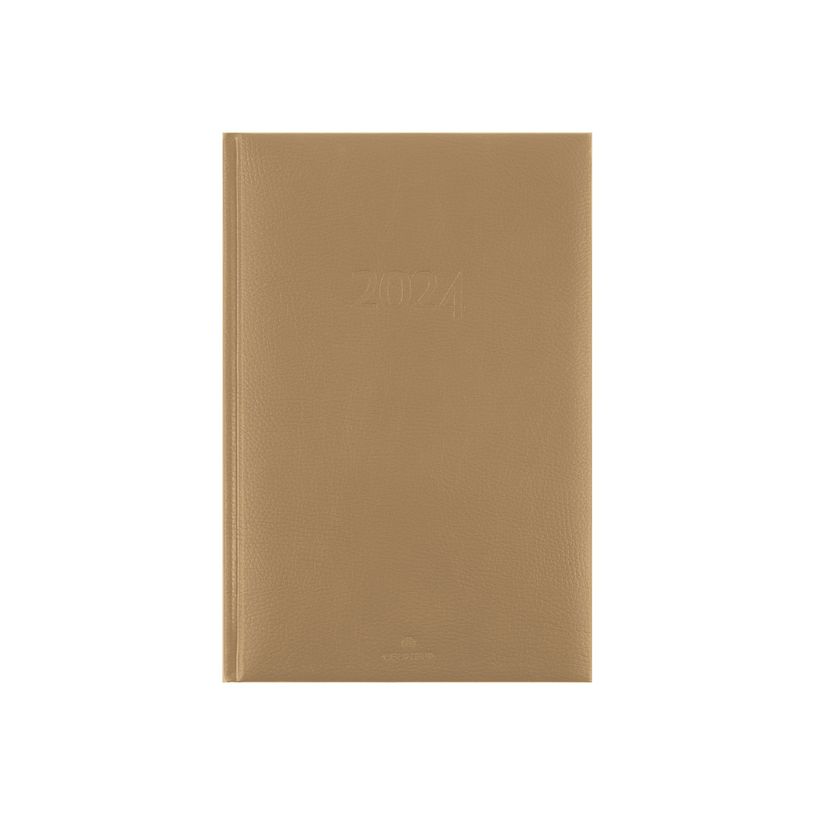 3664447162416-Agenda London - 1 semaine sur 2 pages - 9,5 x 17,5 cm - gris - Oberthur-P_405149174_2-1