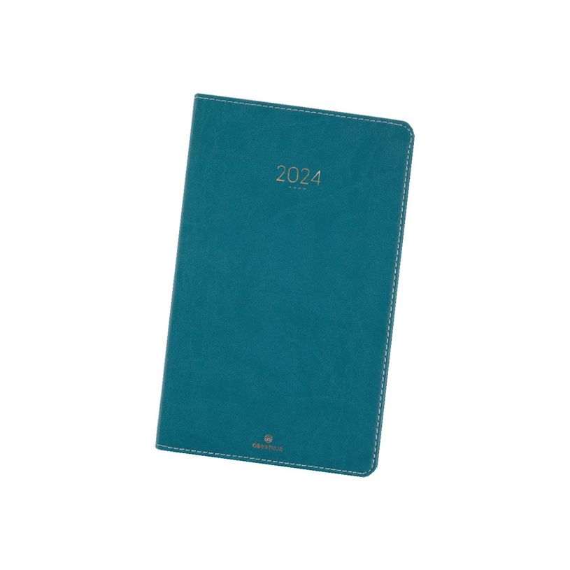 3664447161624-Agenda Eton - 1 semaine sur 2 pages - 22 x 28 cm - vert - Oberthur-P_405149185_2-1