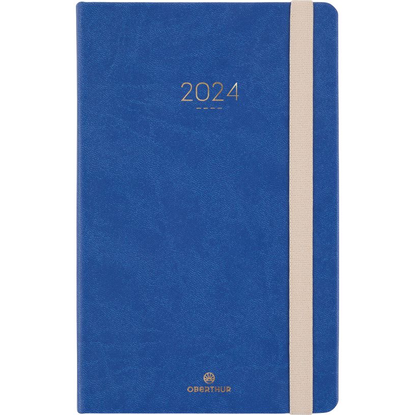 3664447159102-Agenda Eton - 1 semaine sur 2 pages - 13 x 21 cm - bleu - Oberthur-P_405149194_1-0