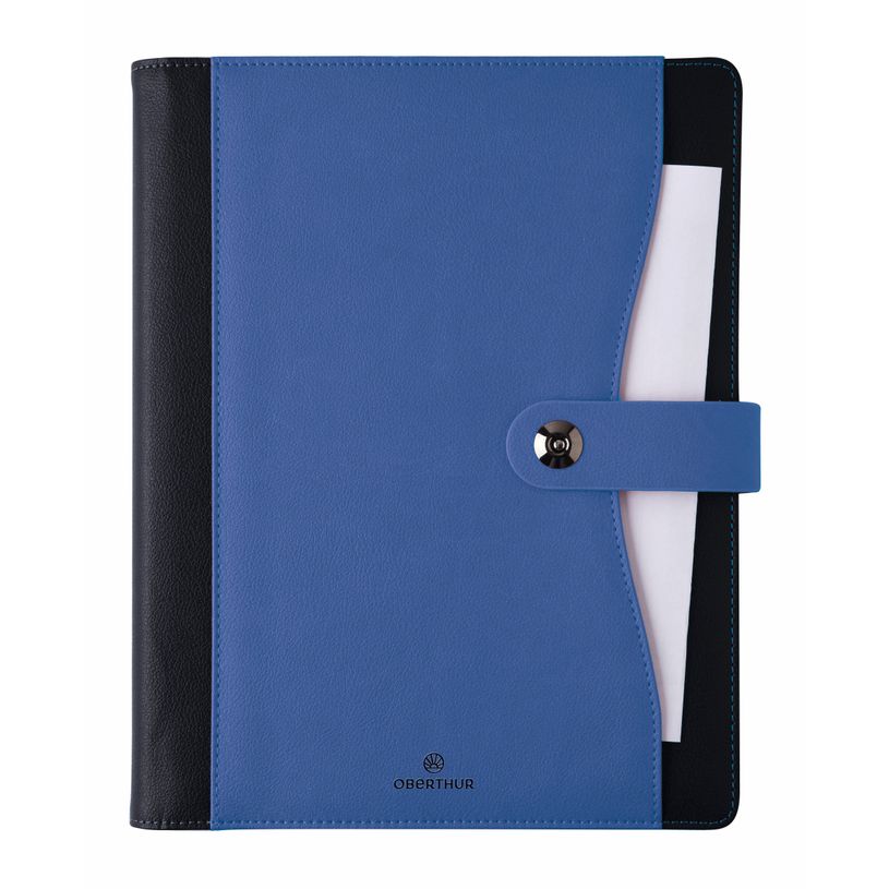 3664447155098-Agenda à spirale Davos - 1 semaine sur 2 pages - 22 x 28 cm - bleu - Oberthur-P_405149241_1-0