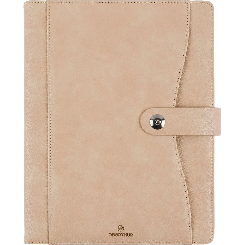 3664447155104-Agenda à spirale Davos - 1 semaine sur 2 pages - 22 x 28 cm - beige - Oberthur-P_405149242_1-0