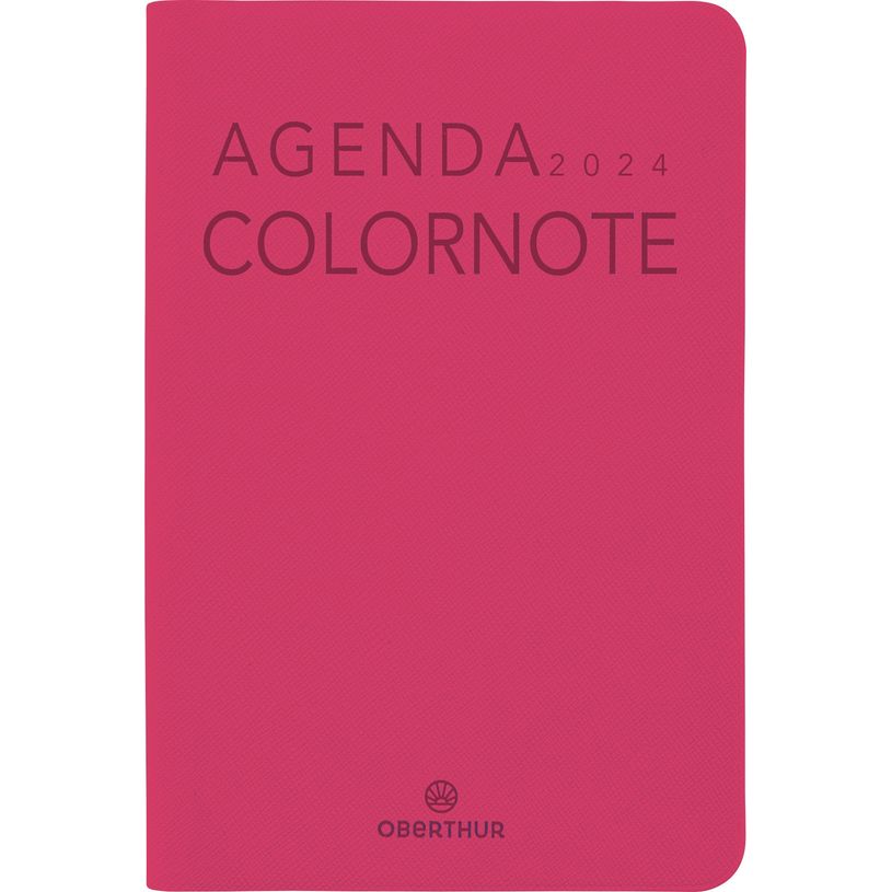 3664447156231-Agenda Colornote - 1 semaine sur 2 pages - 10 x 15 cm - fuchsia - Oberthur-P_405149253_1-0