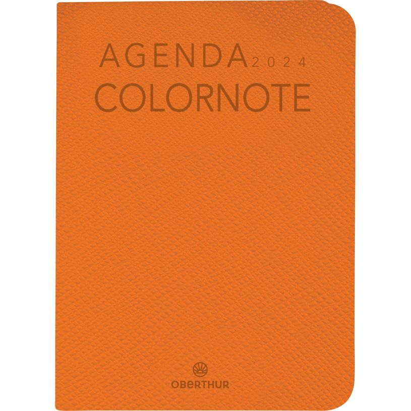 3664447156163-Agenda de poche Colornote - 1 semaine sur 2 pages - 7,5 x 10,5 cm - orange - Oberthur-P_405149256_1-0