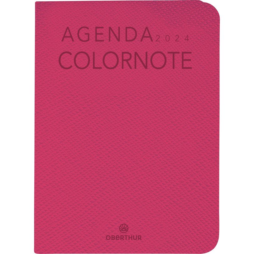 3664447156194-Agenda de poche Colornote - 1 semaine sur 2 pages - 7,5 x 10,5 cm - fuchsia - Oberthur-P_405149259_1-0