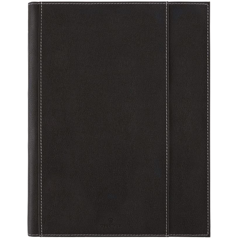 3664447154985-Agenda à spirale Burgos - 1 semaine sur 2 pages - 22 x 28 cm - noir - Oberthur-P_405149262_1-0