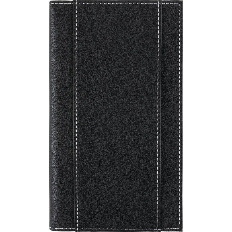 3664447155043-Agenda de poche spiralé Burgos - 1 semaine sur 2 pages - 9,5 x 17 cm - noir - Oberthur-P_405149268_1-0