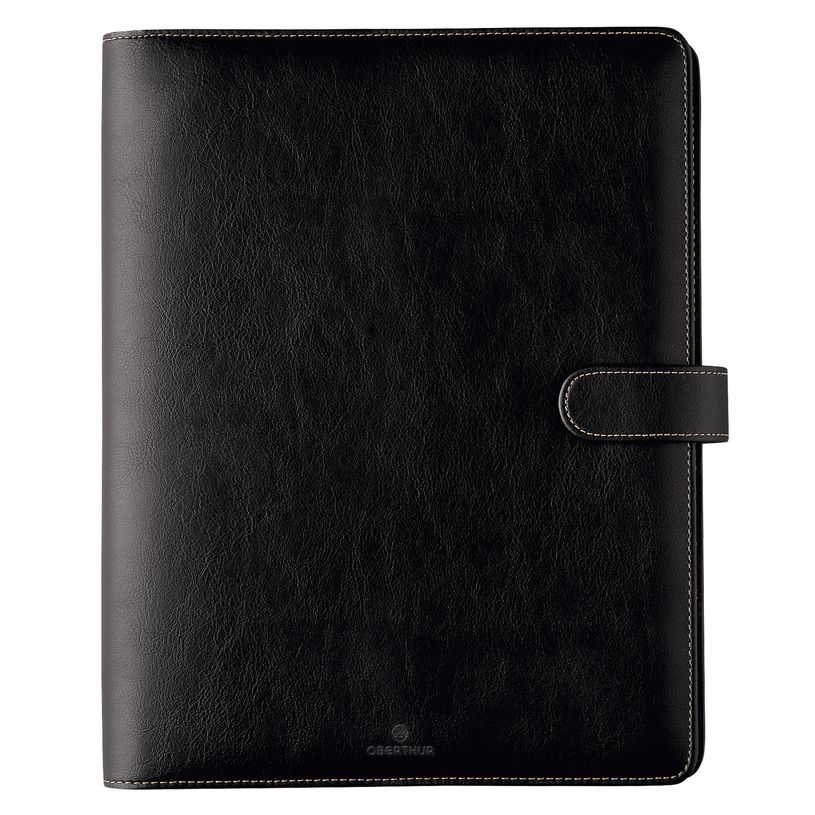 3664447161822-Organiseur Milano - 25 x 32 cm - noir - Oberthur-P_405149333_1-0