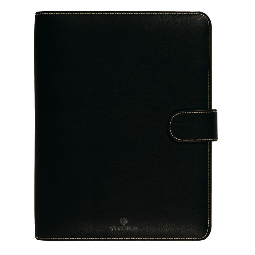 3664447161839-Organiseur Milano - 19 x 23 cm - noir - Oberthur-P_405149334_1-0
