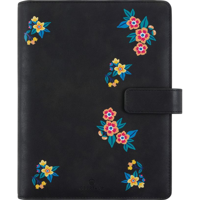 3664447159898-Organiseur Mexico - 19 x 23 cm - noir - Oberthur-P_405149342_1-0