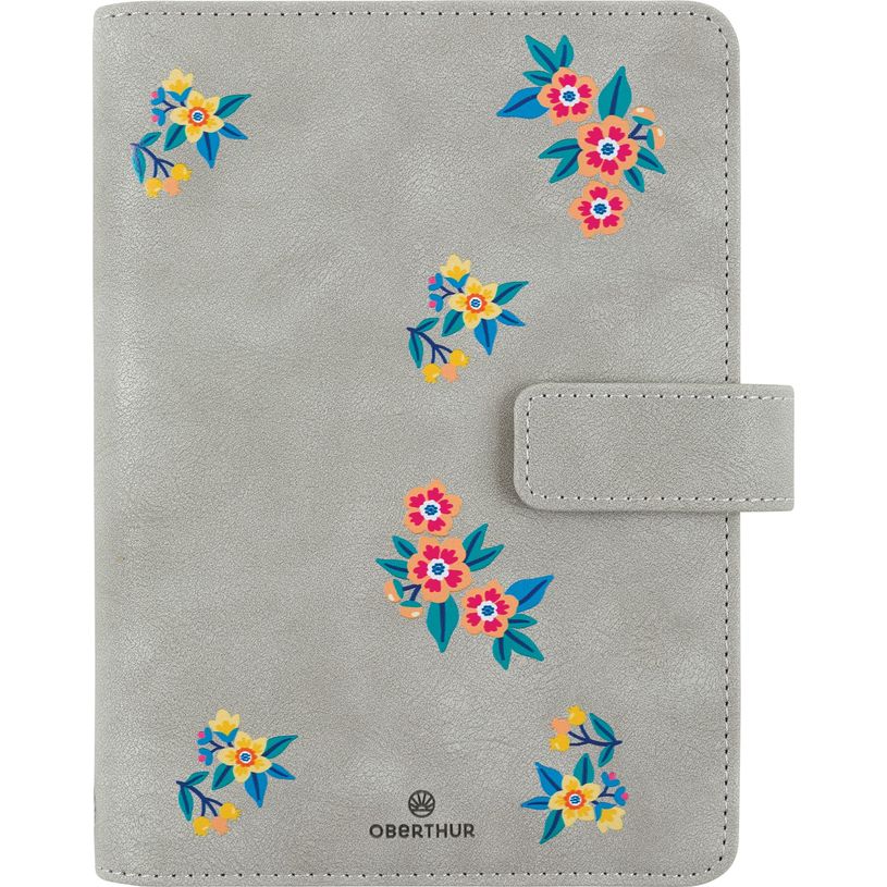 3664447160009-Organiseur Mexico - 14 x 18,5 cm - gris - Oberthur-P_405149345_1-0