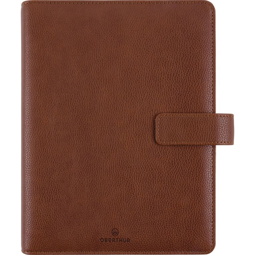 3664447159911-Organiseur Rimini - 19 x 23 cm - brun - Oberthur-P_405149346_1-0