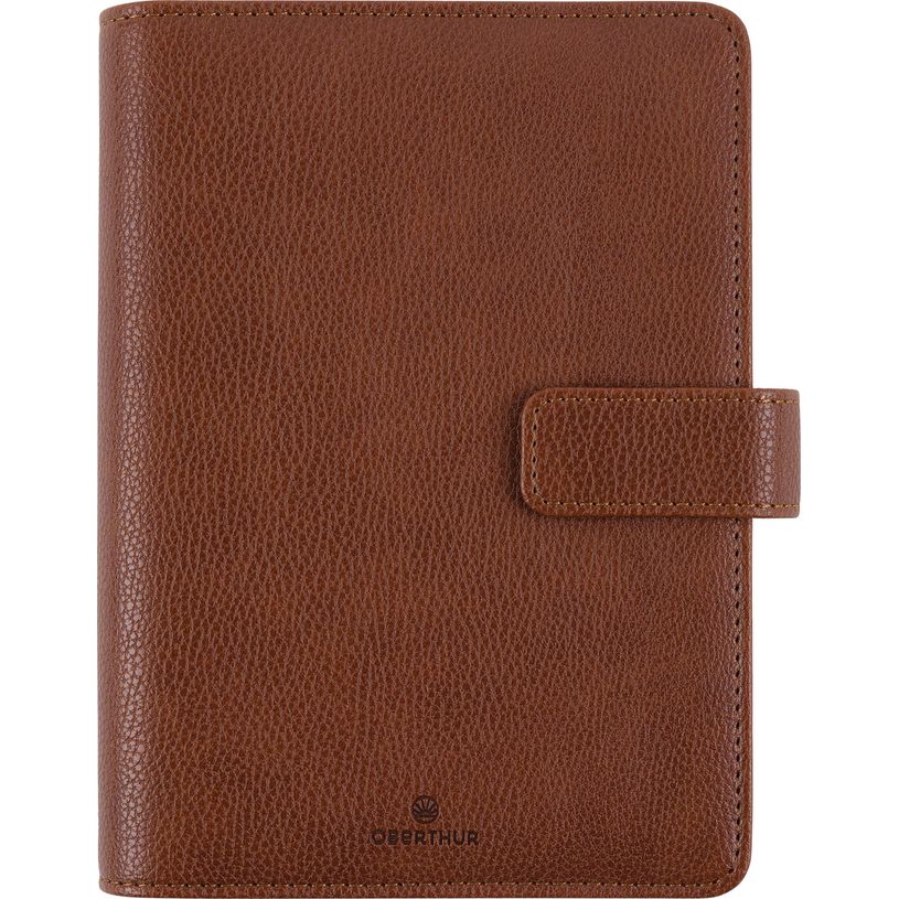 3664447160016-Organiseur Rimini - 14 x 18,5 cm - brun - Oberthur-P_405149349_1-0