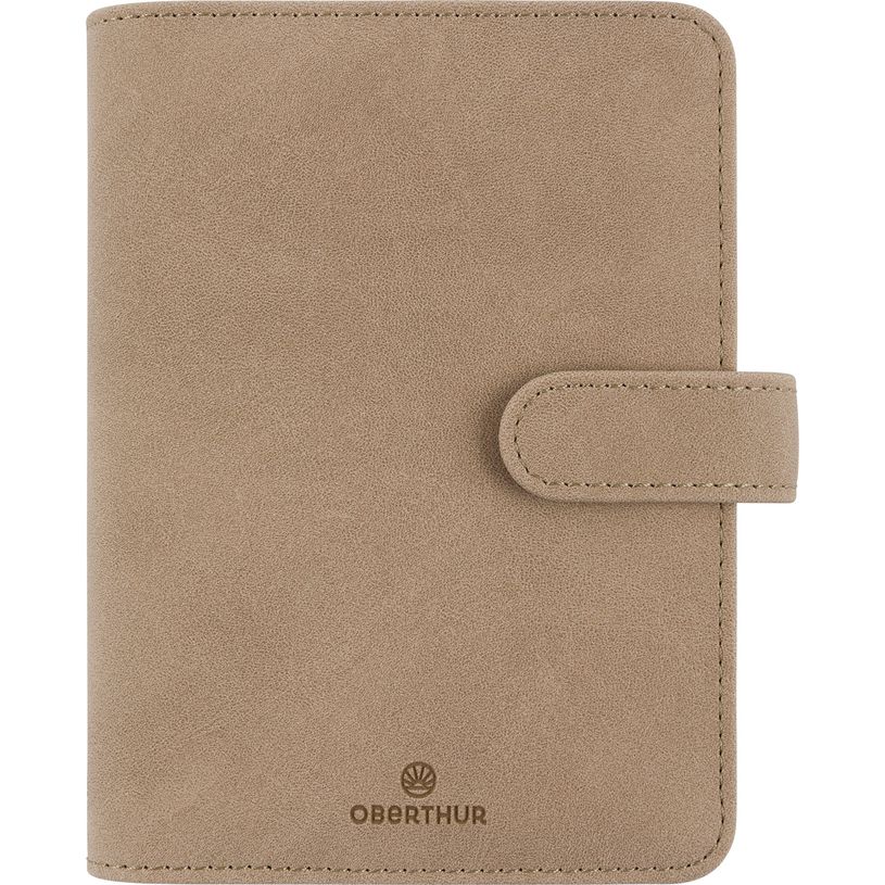 3664447159966-Organiseur Ramatuelle - 19 x 23 cm - taupe - Oberthur-P_405149354_1-0