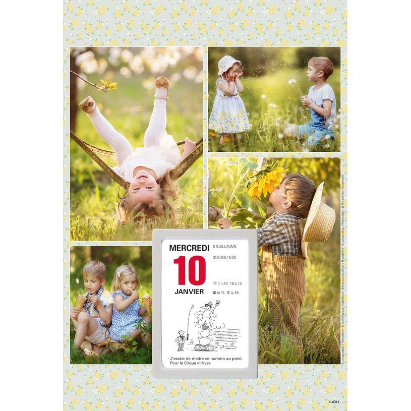 3664447162140-Oberthur - Plaque illustrée avec bloc éphéméride humoristique - 16 x 33 cm - disponibl-P_405149440_1-0