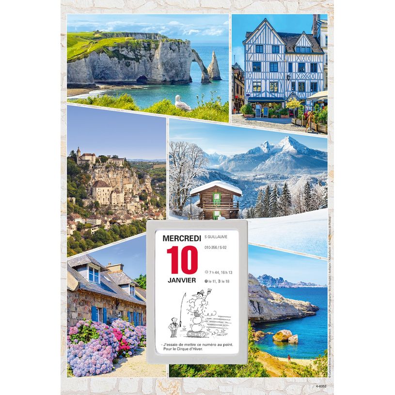 3664447162140-Oberthur - Plaque illustrée avec bloc éphéméride humoristique - 16 x 33 cm - disponibl-P_405149440_5-4