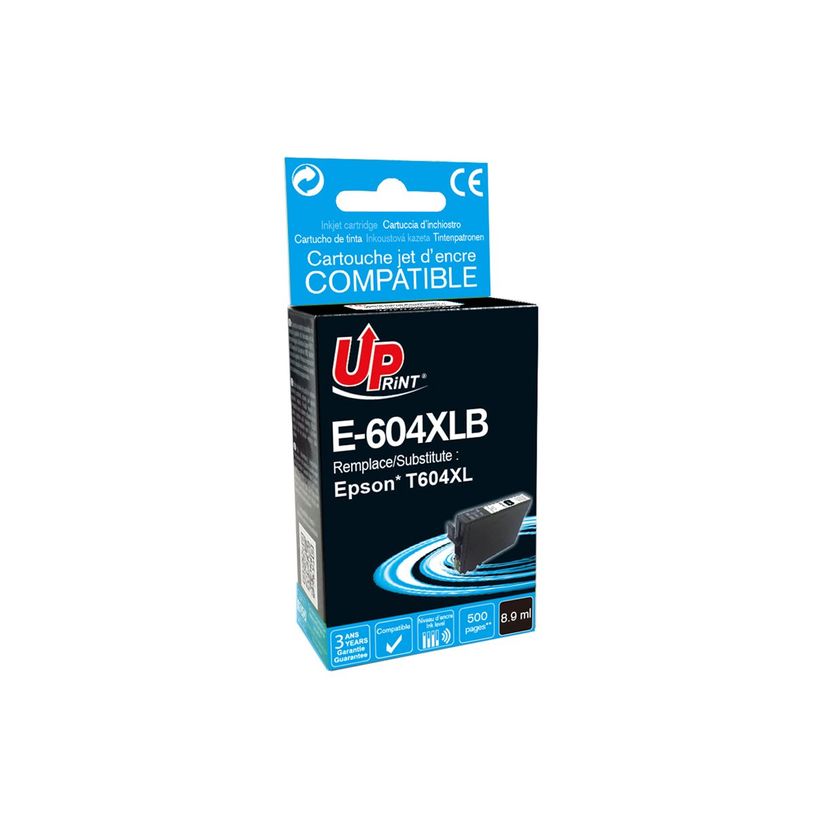 3584770541897-Cartouche compatible Epson 604XL Ananas - noir - Uprint-P_405149456_2-1