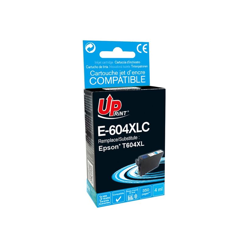 3584770541903-Cartouche compatible Epson 604XL Ananas - cyan - Uprint-P_405149457_2-1
