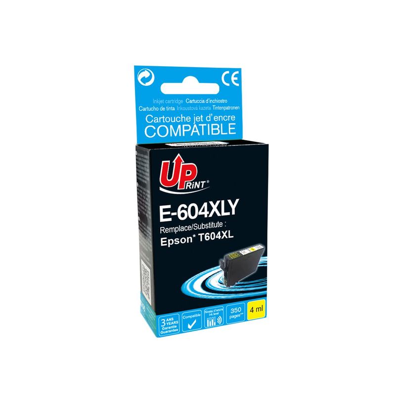 3584770541927-Cartouche compatible Epson 604XL Ananas - jaune - Uprint-P_405149459_1-0