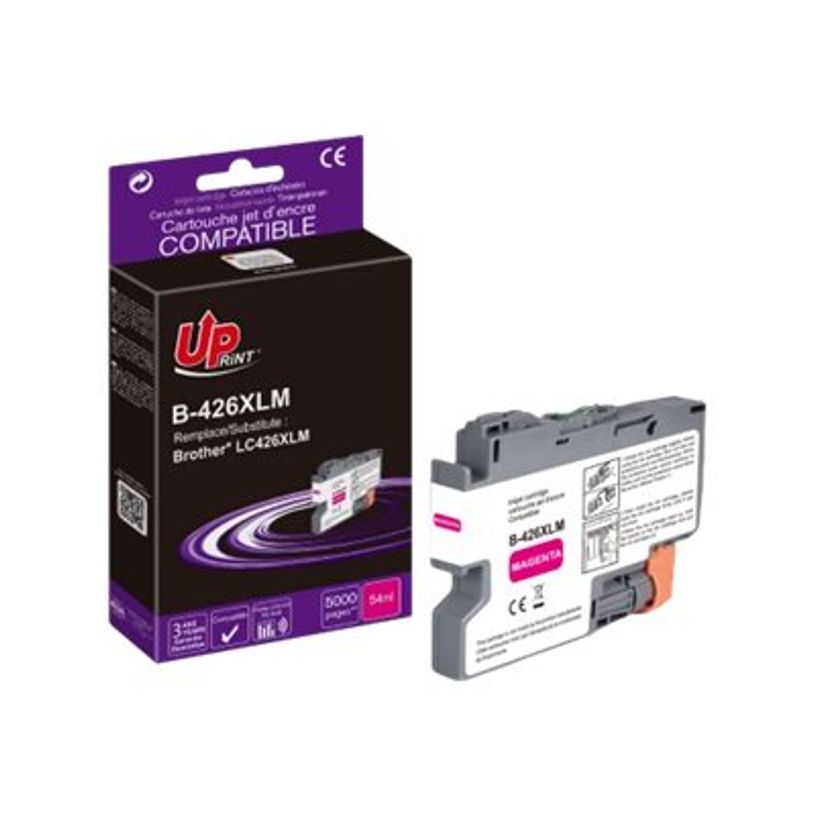 3584770912291-Cartouche compatible Brother LC426XL - magenta - Uprint-P_405149514_1-0