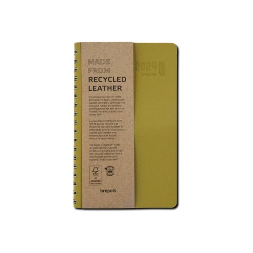 5412303377812-Agenda à spirale Interplan Calvi - 1 semaine sur 2 pages - 9 x 16 cm - vert - Brepols-P_405149628_1-0