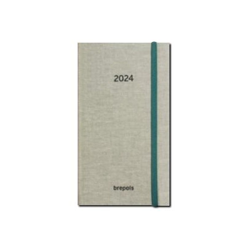 5412303377683-Agenda de poche Notavision Barista - 1 semaine sur 2 pages - 9 x 16 cm - vert - Brepols-P_405149632_1-0