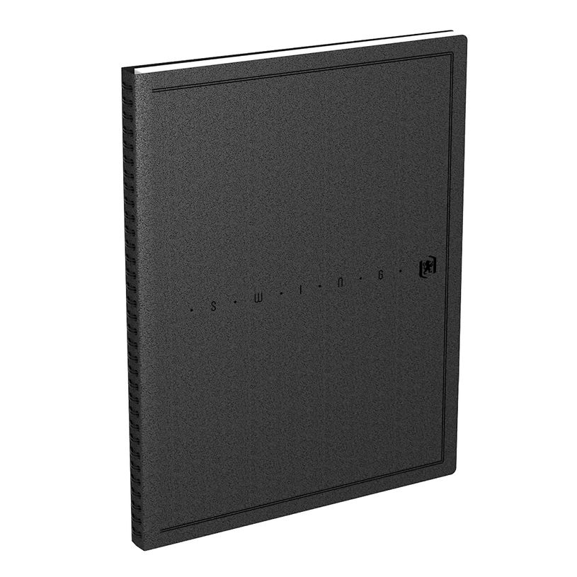 3147280267574-Agenda Swing - 1 semaine sur 2 pages - 21 x 29,7 cm - noir - Oxford-P_405149688_1-0