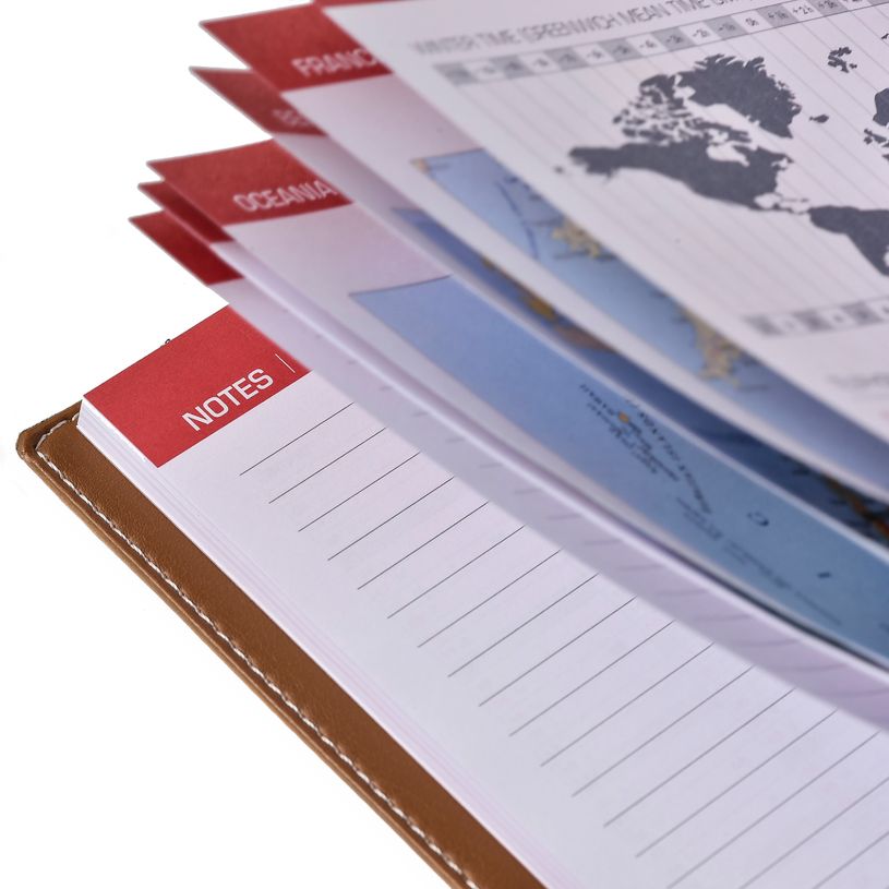 3147280268182-Agenda Voyage - 1 jour par page - 15 x 21 cm - marron - Oxford-P_405149705_4-3