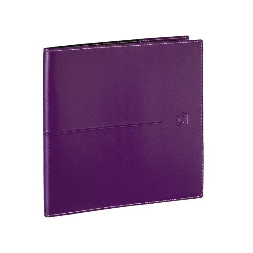 3147280268144-Agenda Voyage - 1 semaine sur 2 pages - 16 x 16 cm - violet - Oxford-P_405149710_1-0
