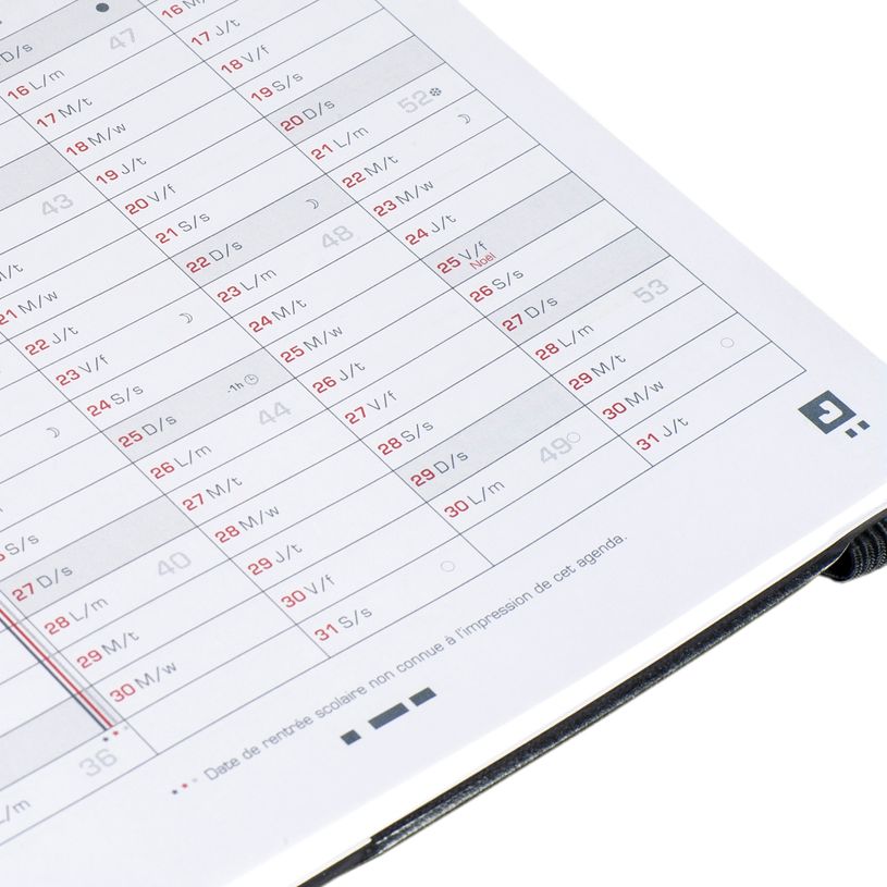 3147280267338-Agenda Genius - 1 semaine sur 2 pages - 16 x 24 cm - noir - Oxford-P_405149733_3-2