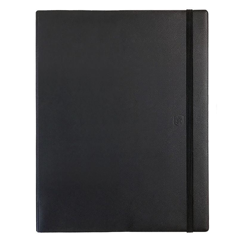 3147280267376-Agenda Genius - 1 semaine sur 2 pages - 21 x 27 cm - noir - Oxford-P_405149734_1-0