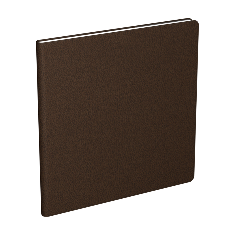 3147280262074-Agenda Classique - 1 semaine sur 2 pages - 16 x 16 cm - marron - Lecas-P_405149775_1-0