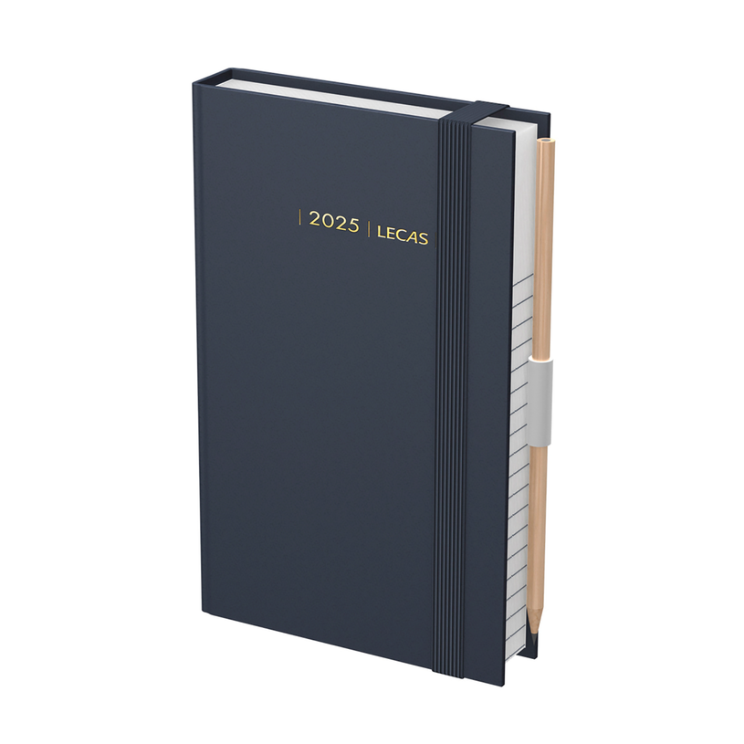 3147280262111-Lecas Chantier - Agenda 1 jour par page avec crayon - 8 x 13 cm - gris-P_405149799_1-0