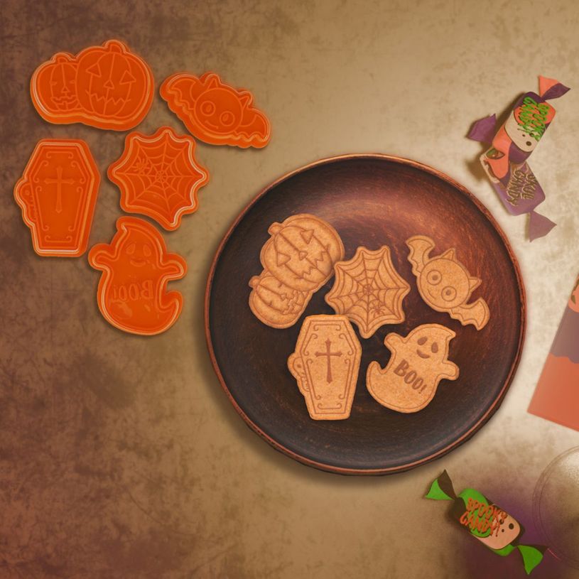 8052694002503-Legami - Set de 5 emporte-pièces avec tampons à biscuits - Accessoire pâtisserie original--3