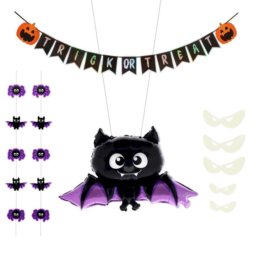 8052694002497-Legami - Set décoration porte Halloween - Trick Or Treat--0