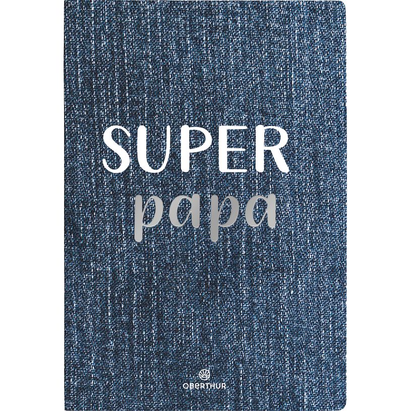 3664447152110-Mots Doux - carnet a5 ligné - 200 pages - papa jean--0