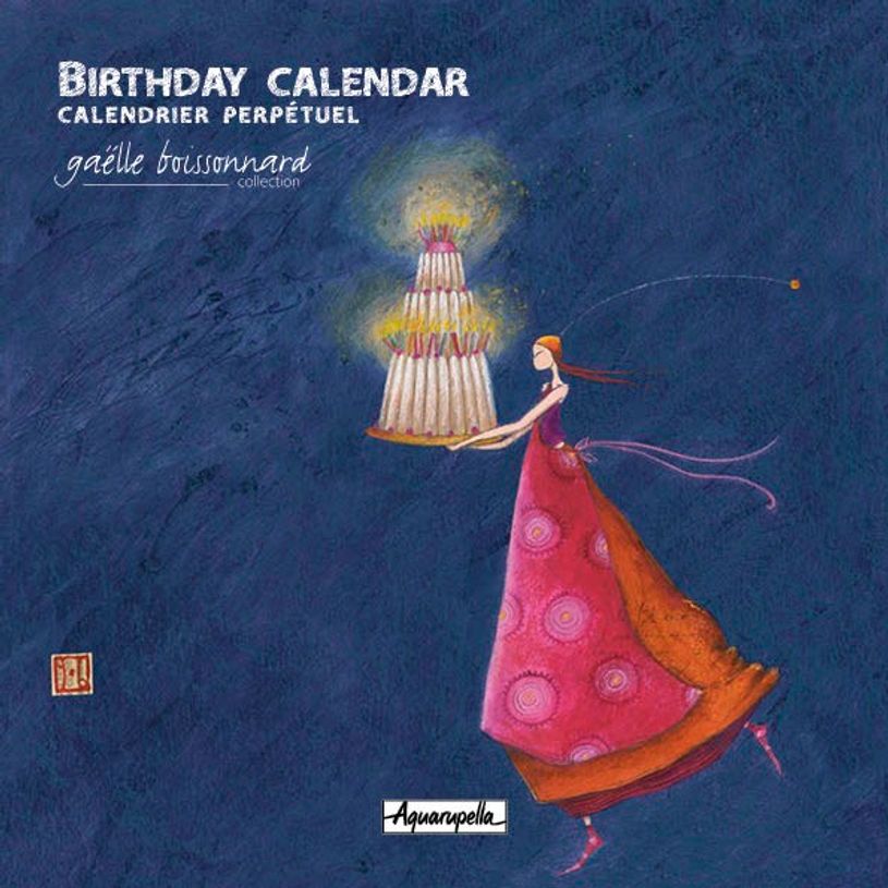 3494150140919-Calendrier perpétuel - G. Boissonnard - Anniversaire Bleu nuit - 21 x 21 cm - Aquarupella-P_405150160_1-0
