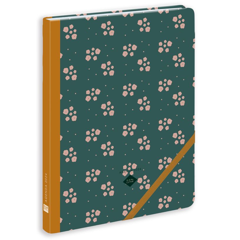 3700368757789-Agenda Mr&Mrs Clynk - 1 semaine sur 2 pages - 15 x 21 cm - Mini - Blue Art-P_405150216_1-0