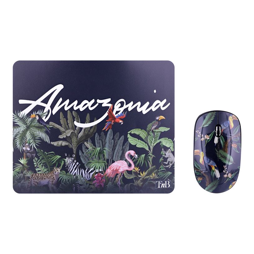 3303170109960-T'nB EXCLUSIV' AMAZONIA - souris sans fil - noir, vert -P_405150574_2-0