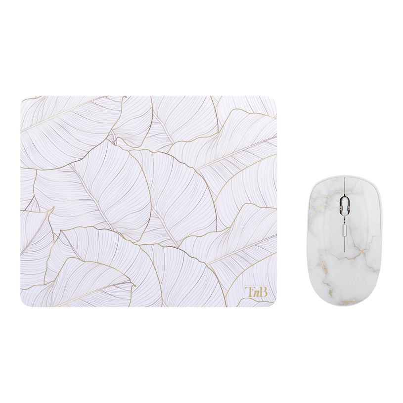 3303170110065-T'nB EXCLUSIV' AWESOME - souris sans fil - blanc, or-P_405150576_5-0