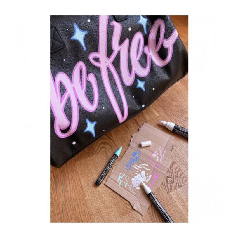 4006381576574-STABILO FREE Candy - Pack de 5 marqueurs acryliques - pointe moyenne - T300-P_405150728_2-1