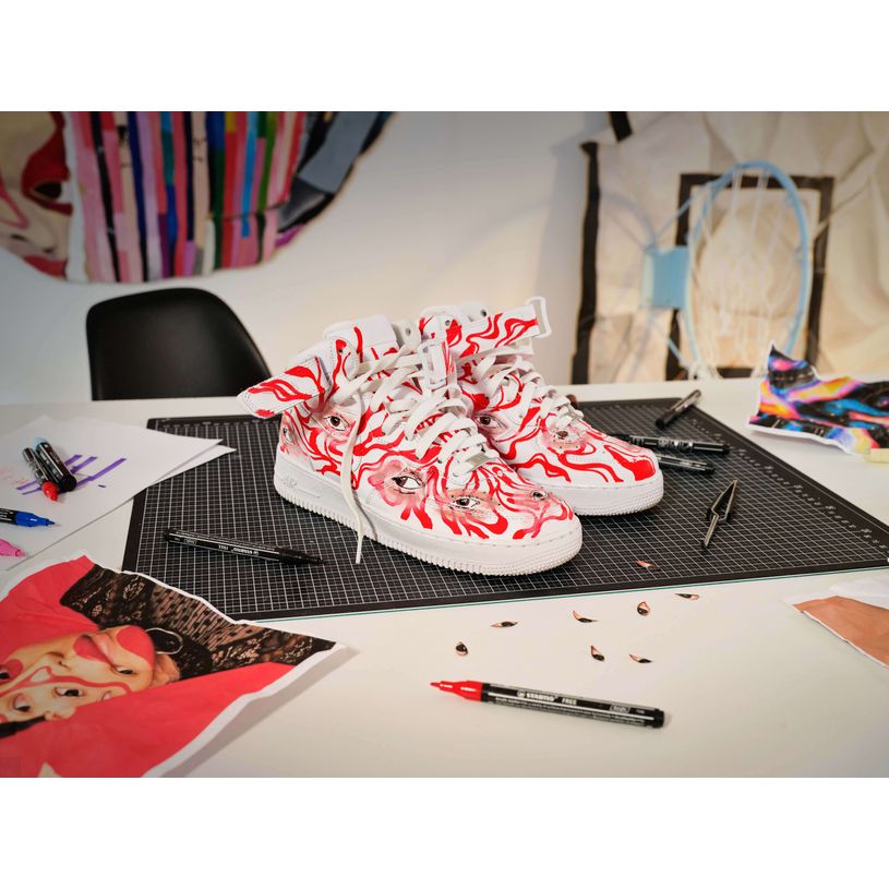 4006381580700-STABILO FREE - Kit de création 11 marqueurs acryliques - pointes mixtes-P_405150731_11-10