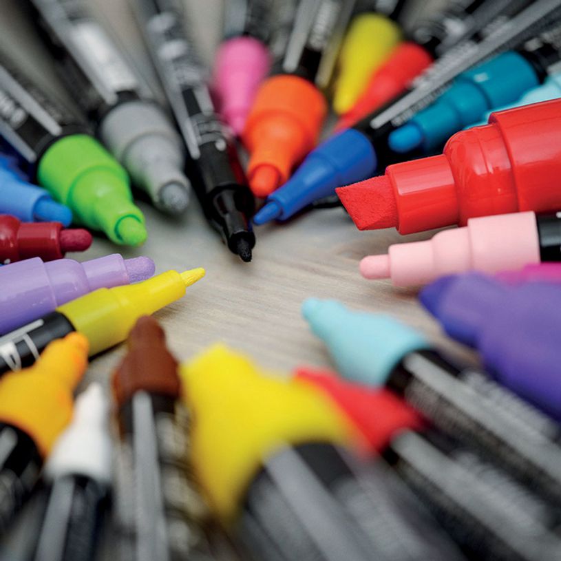 4006381580700-STABILO FREE - Kit de création 11 marqueurs acryliques - pointes mixtes-P_405150731_3-2