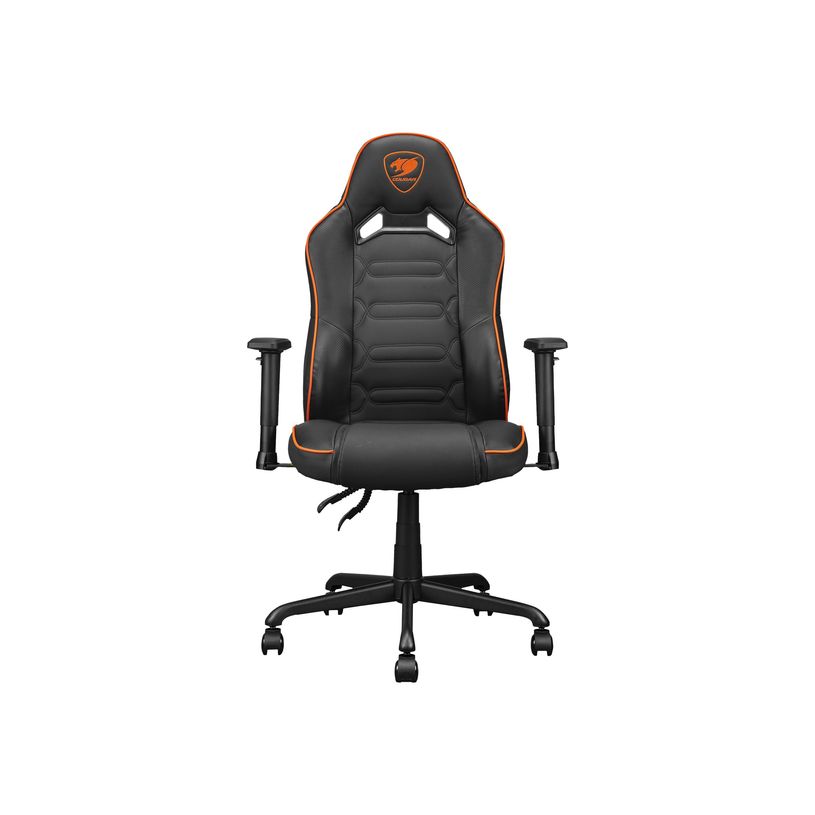 4710483775161-Fauteuil gamer FUSION S - accoudoirs réglables - appui-tête intégré - noir/orange-P_405150793_2-1