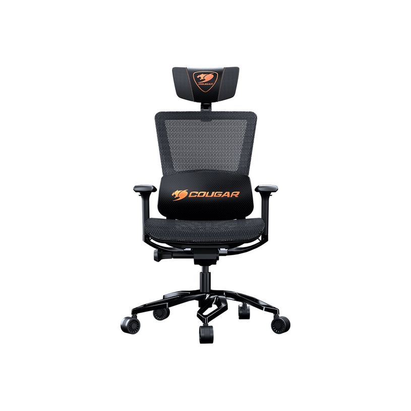 4710483770432-Fauteuil gamer ARGO - accoudoirs réglables - appui-tête intégré - noir-P_405150797_2-1