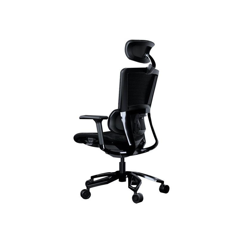 4710483770432-Fauteuil gamer ARGO - accoudoirs réglables - appui-tête intégré - noir-P_405150797_4-3